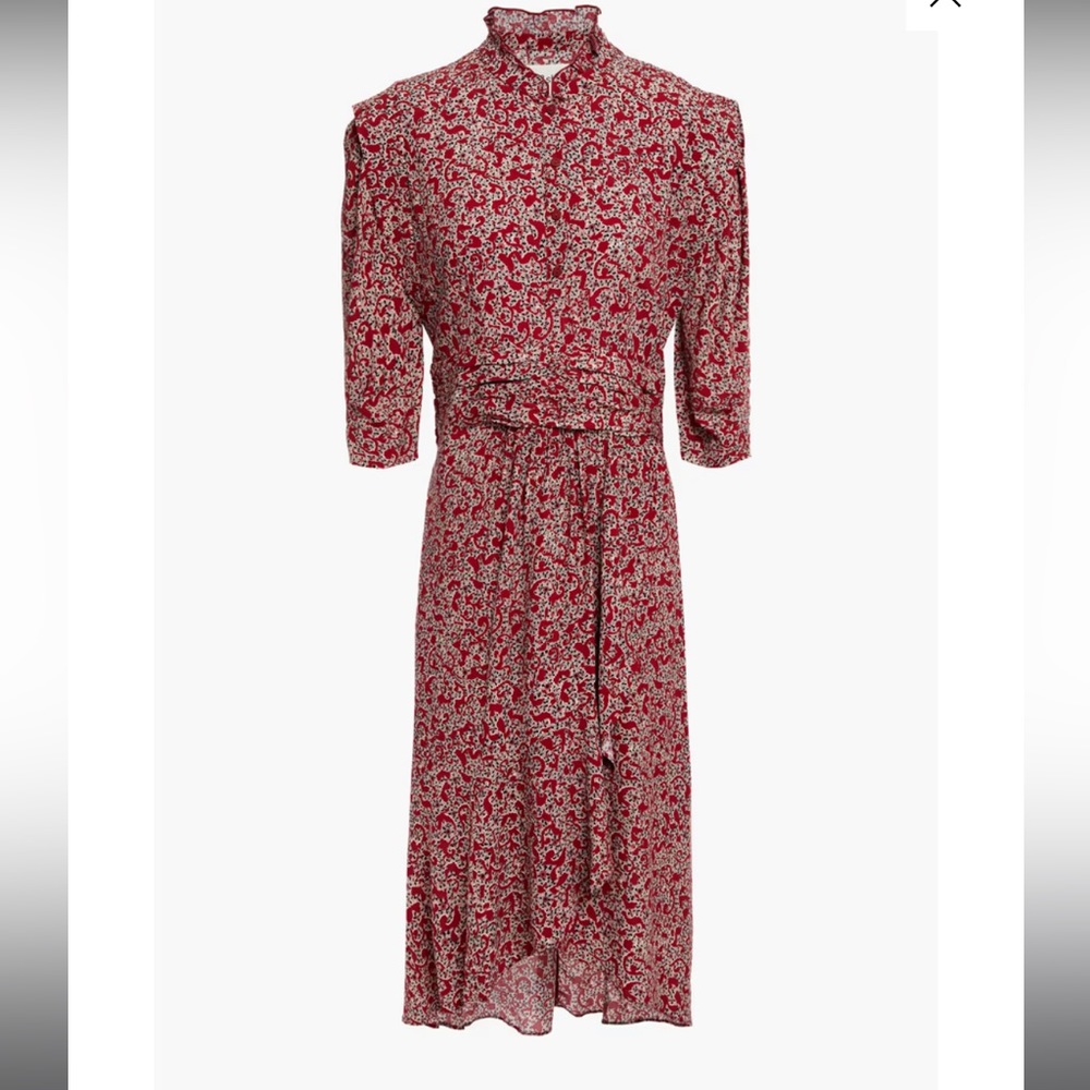 Ba&sh midi dress XS NWT